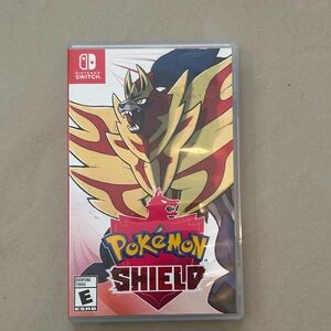 CASE ONLY Nintendo Red and Yellow Pokémon Shield Game for Switch
